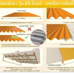 แผ่นหลังคาไฟเบอร์กลาส-แผ่นดีไลท์แผ่นมินิโกล์แผ่น-J-ROOF-28